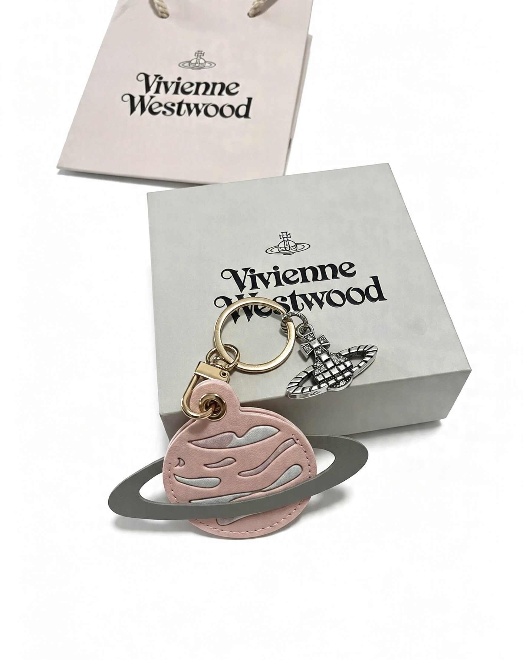 Vivienne Westwood Saturn Keychain